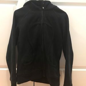 Size 12 Black Lululemon Scuba Sweatshirt